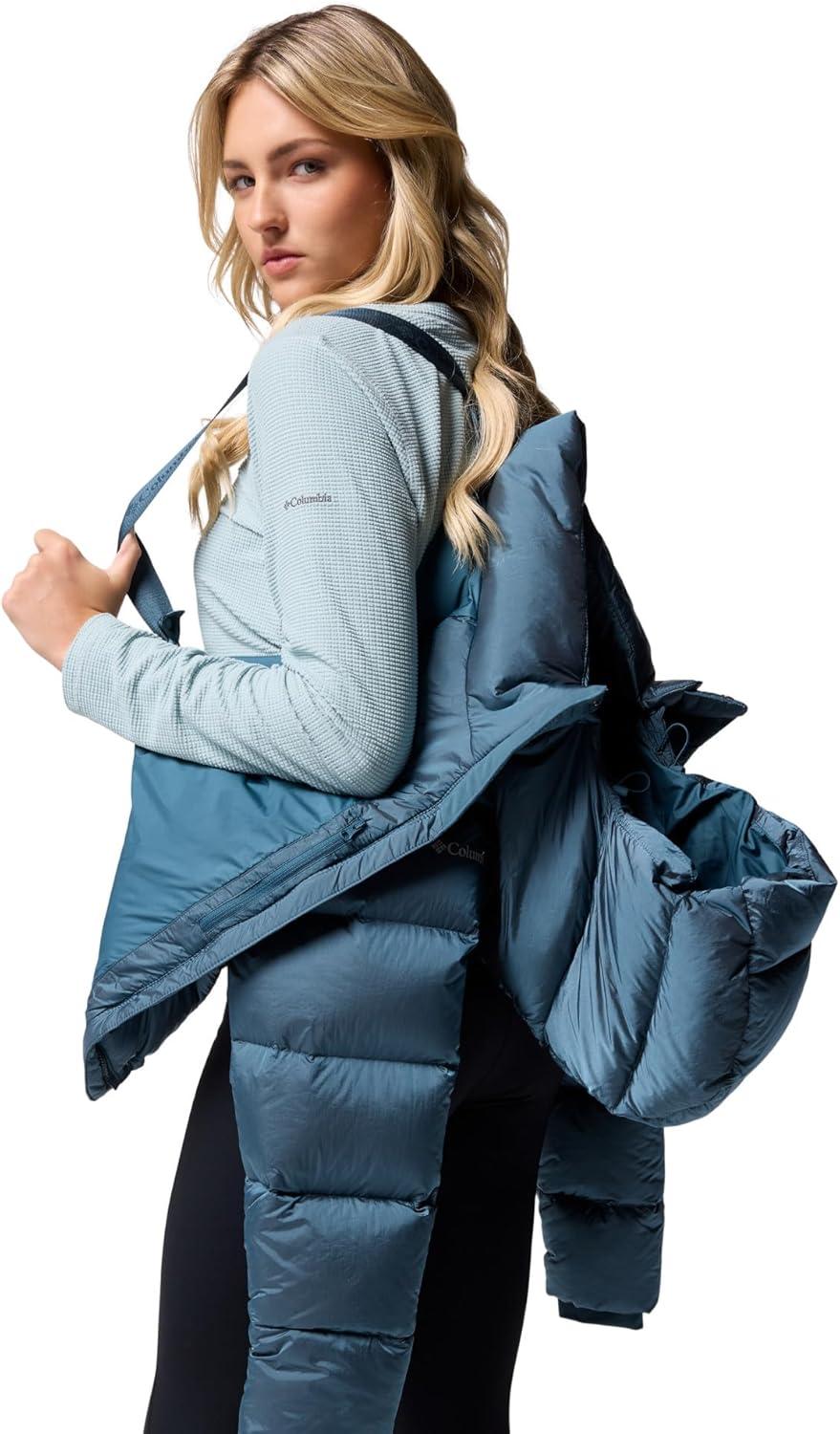 imageColumbia Womens Amaze Puff Hooded JacketEverblue High Shine