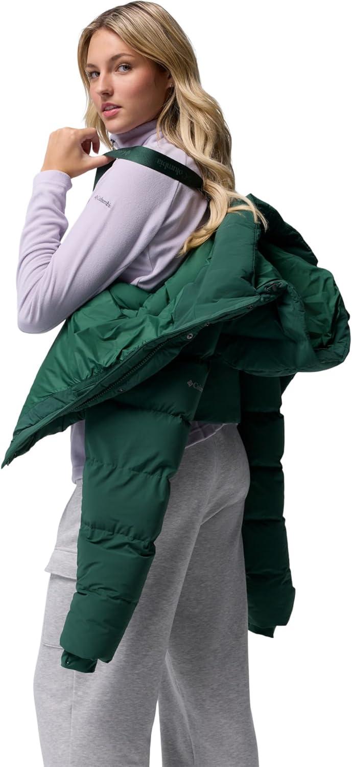 imageColumbia Womens Amaze Puff Hooded JacketRain Forest