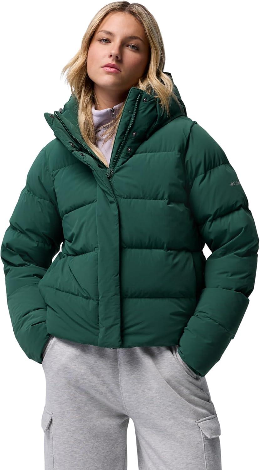 imageColumbia Womens Amaze Puff Hooded JacketRain Forest