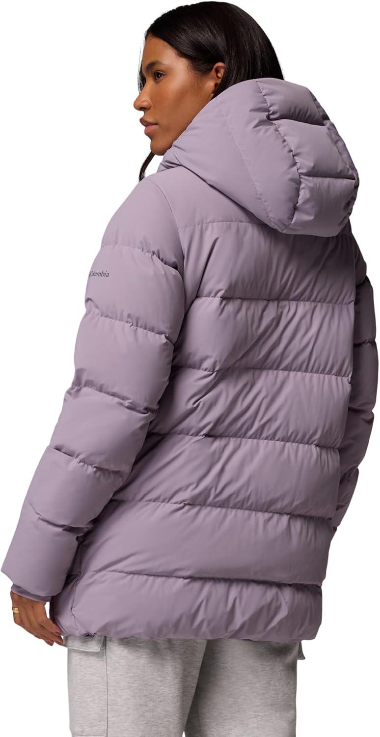 imageColumbia Womens Amaze Puff Mid Hooded JacketShale Purple