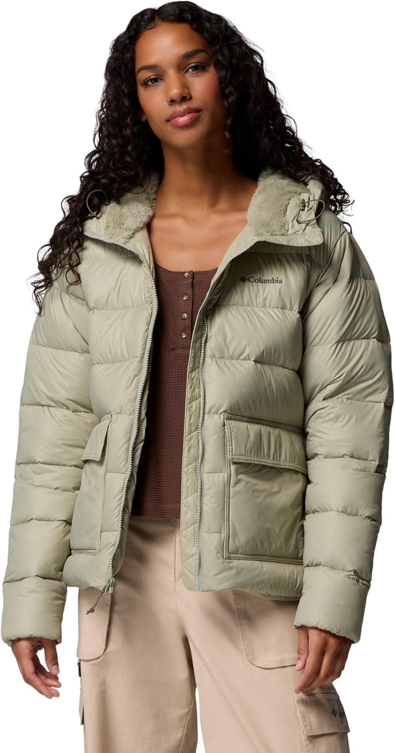 imageColumbia Womens Harmony Falls Hooded Down JacketSafari