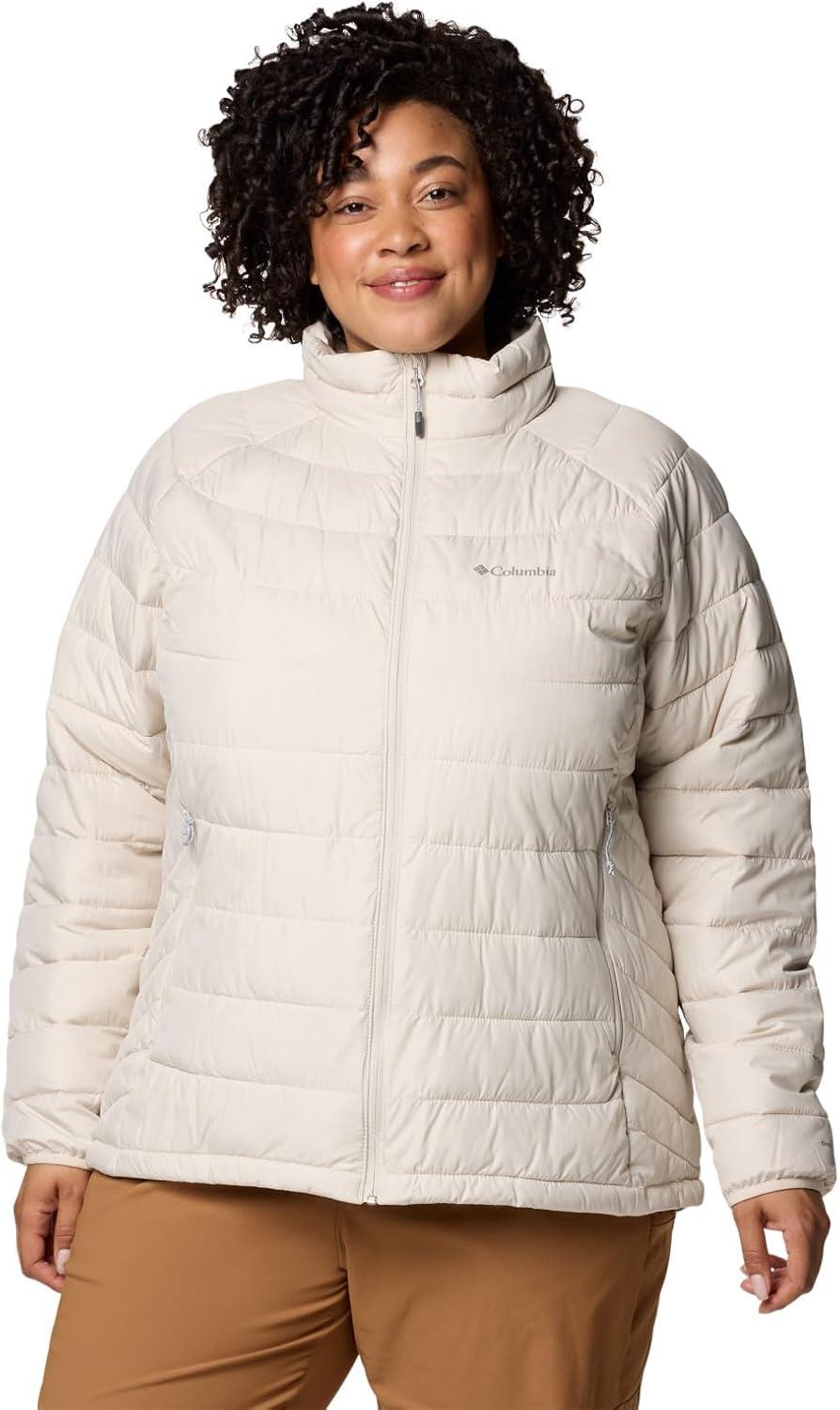 imageColumbia Womens Powder Lite II Full Zip Jacket Dark Stone Medium