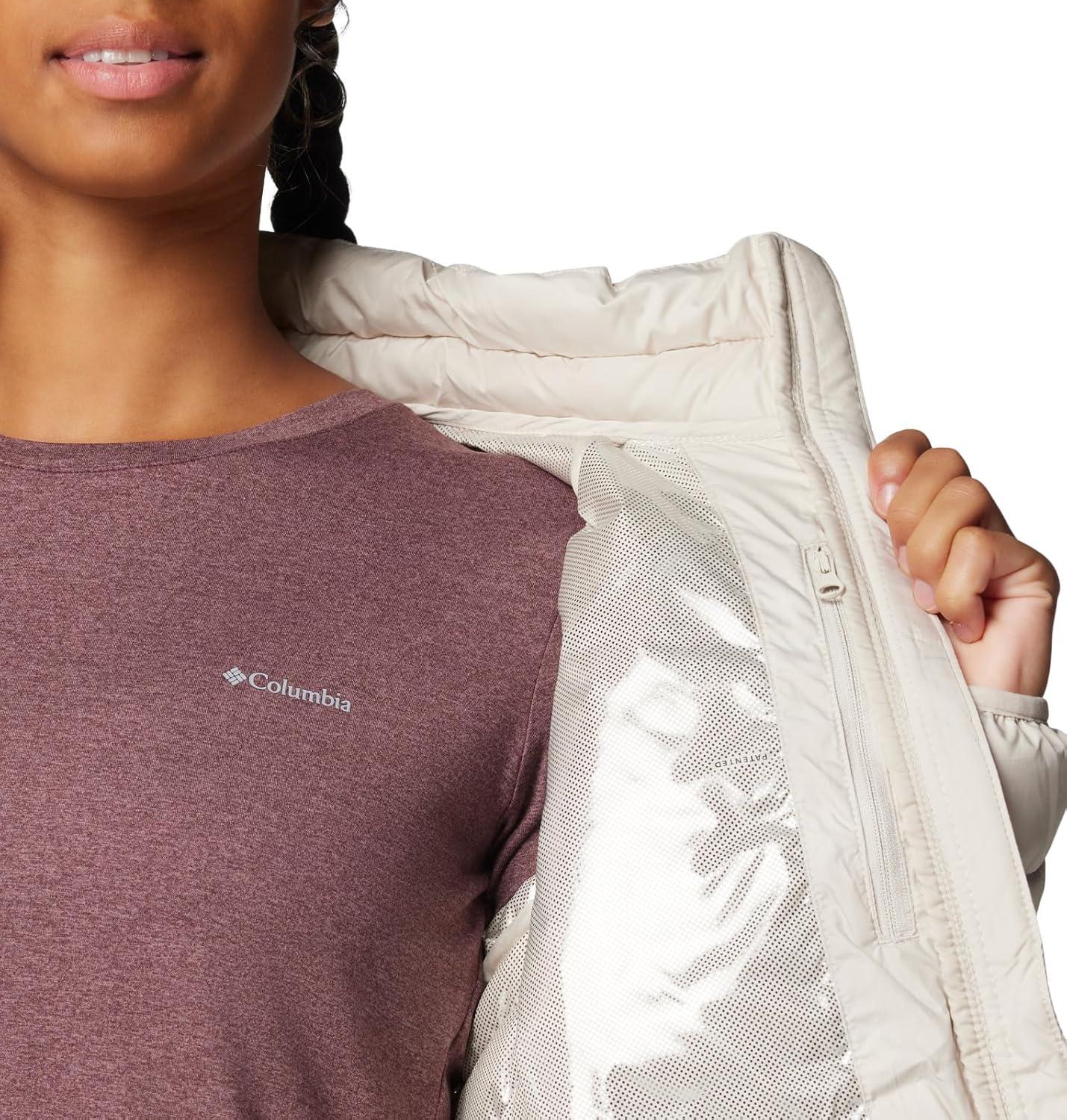 imageColumbia Womens Powder Lite II Full Zip Jacket Dark Stone Medium