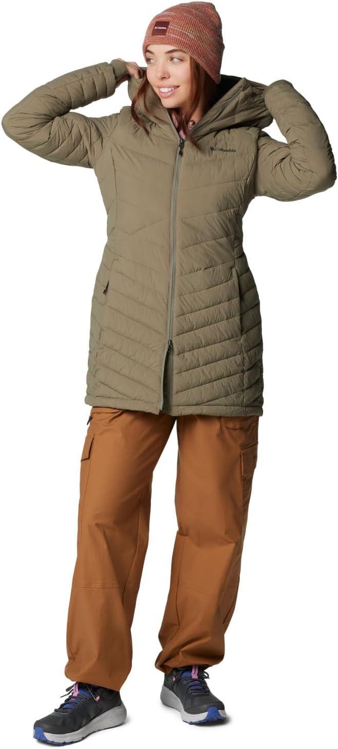 imageColumbia womens Joy Peak Ii Mid JacketStone Green