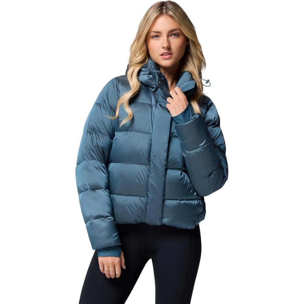 imageColumbia Womens Amaze Puff Hooded JacketEverblue High Shine