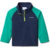 imageColumbia Little Boys Glacial Half ZipCollegiate NavyEmerald Green