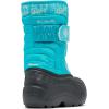 imageColumbia UnisexChild Powderbug Snowlite Strap Hiking BootGeyserSea Salt