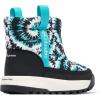 imageColumbia UnisexChild Snowtrot Mid Hiking BootBlackTie Dye Swirl