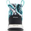 imageColumbia UnisexChild Snowtrot Mid Hiking BootBlackTie Dye Swirl