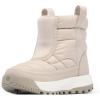 imageColumbia UnisexChild Snowtrot Mid Hiking BootSoft TaupeSea Salt