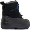 imageColumbia UnisexChild Youth Powderbug Alpine Waterproof Snow BootDark GreyMountain Blue