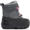 imageColumbia UnisexChild Youth Powderbug Alpine Waterproof Snow BootGraphitePink Haze
