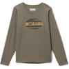imageColumbia Boys La Poudre Pass Long Sleeve TeeStone GreenGem Columbia Patriot