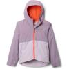 imageColumbia Girls RainZilla II Waterproof Rain JacketShale PurpleLavender Pearl