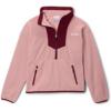 imageColumbia Unisex Kids Sequoia Grove Half Zip FleeceEraser PinkRich Wine