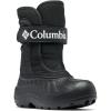 imageColumbia UnisexChild Powderbug Snowlite Strap Hiking BootBlackWhite