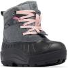 imageColumbia UnisexChild Youth Powderbug Alpine Waterproof Snow BootGraphitePink Haze