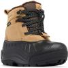imageColumbia UnisexChild Youth Powderbug Alpine Waterproof Snow BootSaharaBlack