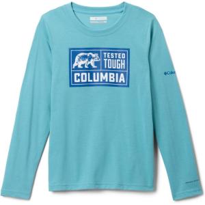 imageColumbia Boys La Poudre Pass Long Sleeve TeeVintage BlueBarely Tested Tough