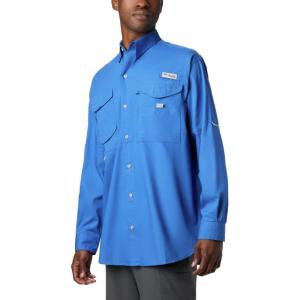 imageColumbia Mens Bonehead Ls ShirtVivid Blue