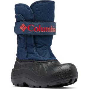 imageColumbia UnisexChild Powderbug Snowlite Strap Hiking BootCollegiate NavySpicy