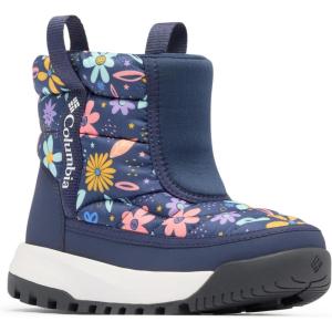 imageColumbia UnisexChild Snowtrot Mid Hiking BootNocturnalWildflower Whimsy