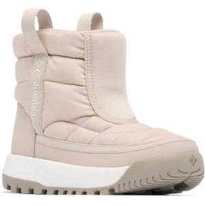 imageColumbia UnisexChild Snowtrot Mid Hiking BootSoft TaupeSea Salt