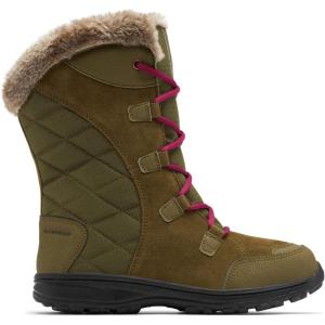 imageColumbia Womens Ice Maiden II Snow BootsNew OliveRed Onion