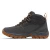 imageColumbia Mens Discontinued Newton Ridge Plus II Suede Waterproof Hiking BootDark GreyGold Amber