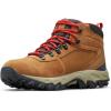 imageColumbia Mens Discontinued Newton Ridge Plus II Suede Waterproof Hiking BootElkMountain Red