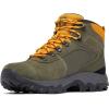 imageColumbia Mens Discontinued Newton Ridge Plus II Suede Waterproof Hiking BootPeatmossRaw Honey