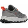imageColumbia Mens Hatana Breathe Low Rise Trekking and Hiking ShoesTi Grey Steel  Red Quartz