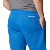 imageColumbia Mens Trek ShortBright Indigo HeatherWhite Vertical Logo