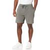 imageColumbia Mens Trek ShortCharcoal HeatherBlack Vertical Logo