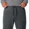 imageColumbia Mens Trek ShortCharcoal HeatherBlack Vertical Logo