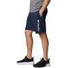 imageColumbia Mens Trek ShortCollegiate NavyWhite Vertical Logo