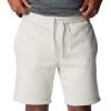 imageColumbia Mens Trek ShortDark StoneWhite Vertical Logo
