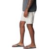 imageColumbia Mens Trek ShortDark StoneWhite Vertical Logo