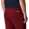imageColumbia Mens Trek ShortRed JasperWhite Vertical Logo