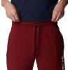 imageColumbia Mens Trek ShortRed JasperWhite Vertical Logo