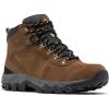 imageColumbia Mens Discontinued Newton Ridge Plus II Suede Waterproof Hiking BootDark BrownDark Grey