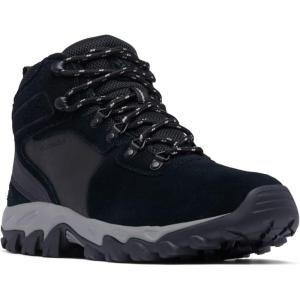imageColumbia Mens Discontinued Newton Ridge Plus II Suede Waterproof Hiking BootBlackStratus