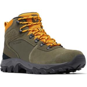 imageColumbia Mens Discontinued Newton Ridge Plus II Suede Waterproof Hiking BootPeatmossRaw Honey