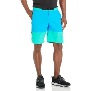 imageColumbia Mens Summerdry Belted ShortCompass BlueBright Aqua