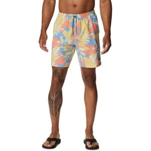imageColumbia Mens Summertide Stretch Printed ShortCornstalk Floriated