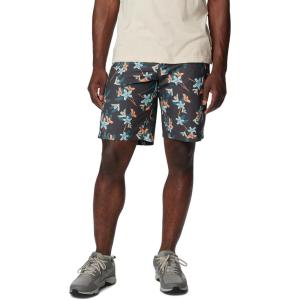 imageColumbia Mens Washed Out Printed ShortShark Tiger Lilies