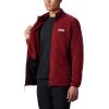 imageColumbia Mens Basin Trail Fleece Full Zip JacketRed Jasper