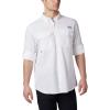 imageColumbia Mens Blood and Guts III Long Sleeve Woven Shirt White XLarge Tall