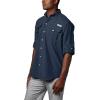 imageColumbia Mens Discontinued PFG Bahama II Long Sleeve ShirtCollegiate Navy