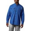 imageColumbia Mens Discontinued PFG Bahama II Long Sleeve ShirtVivid Blue